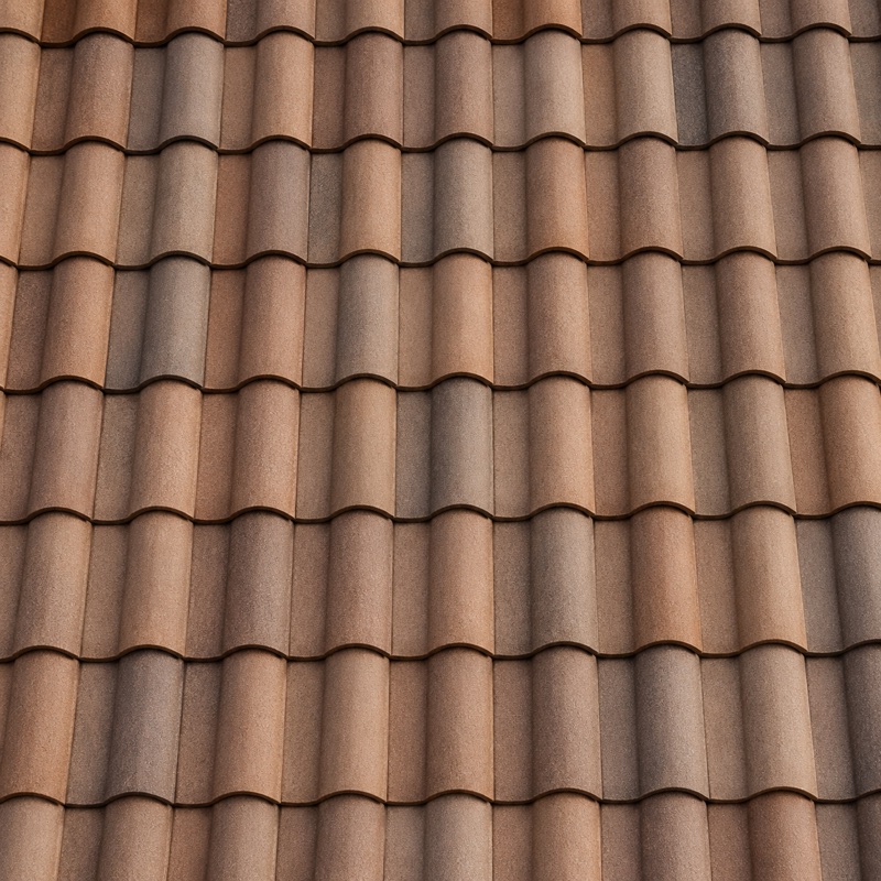 Clay and concrete tile roof in Florida